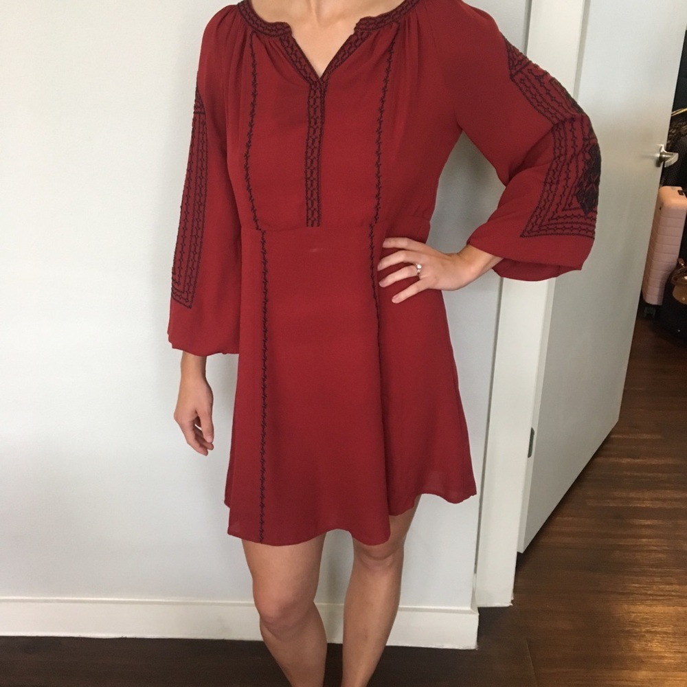 Blue Rain spring dress